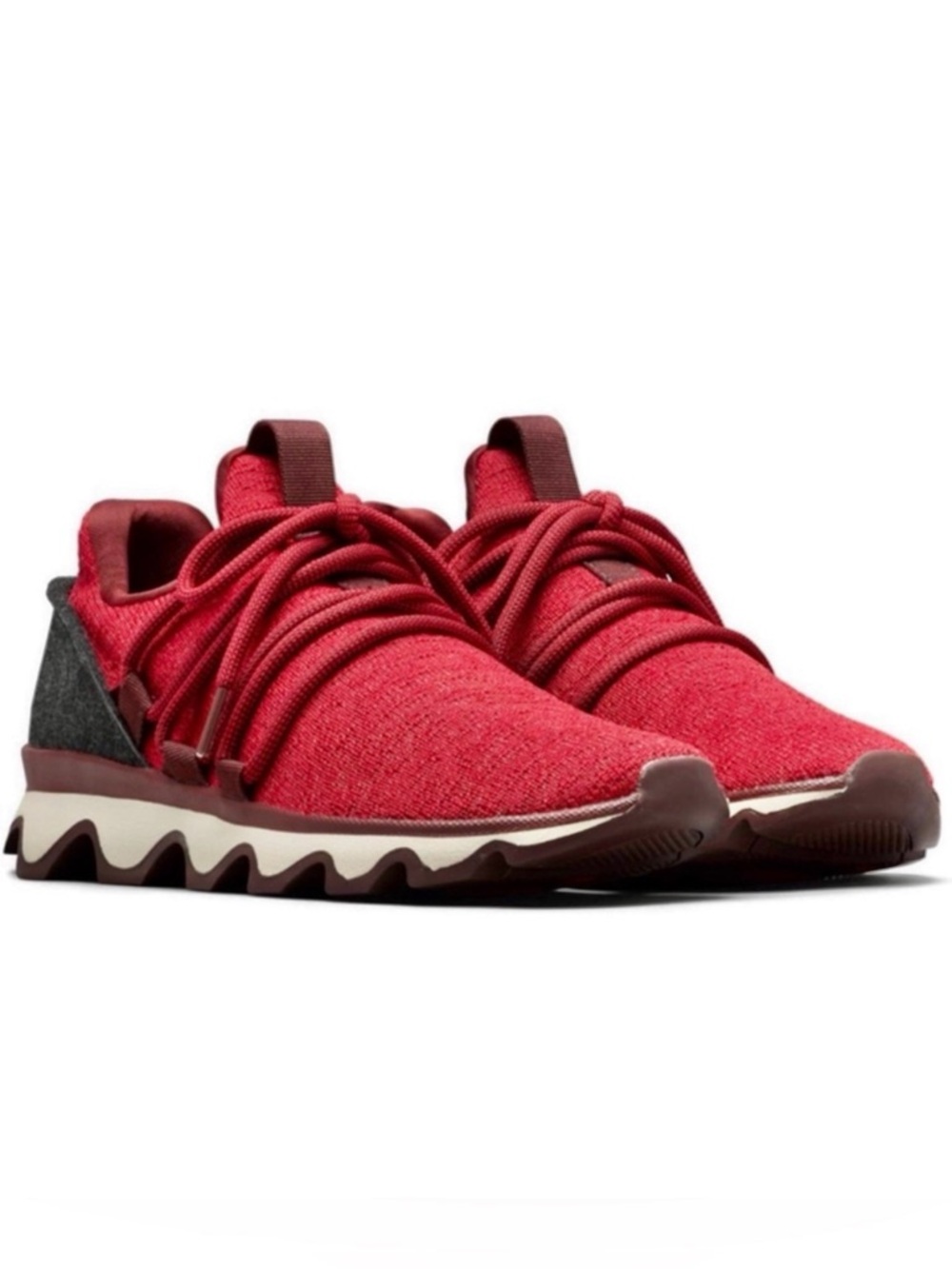 Sorel Kinetic Lace Sneakers, Gradient Mountain Red, Size 7